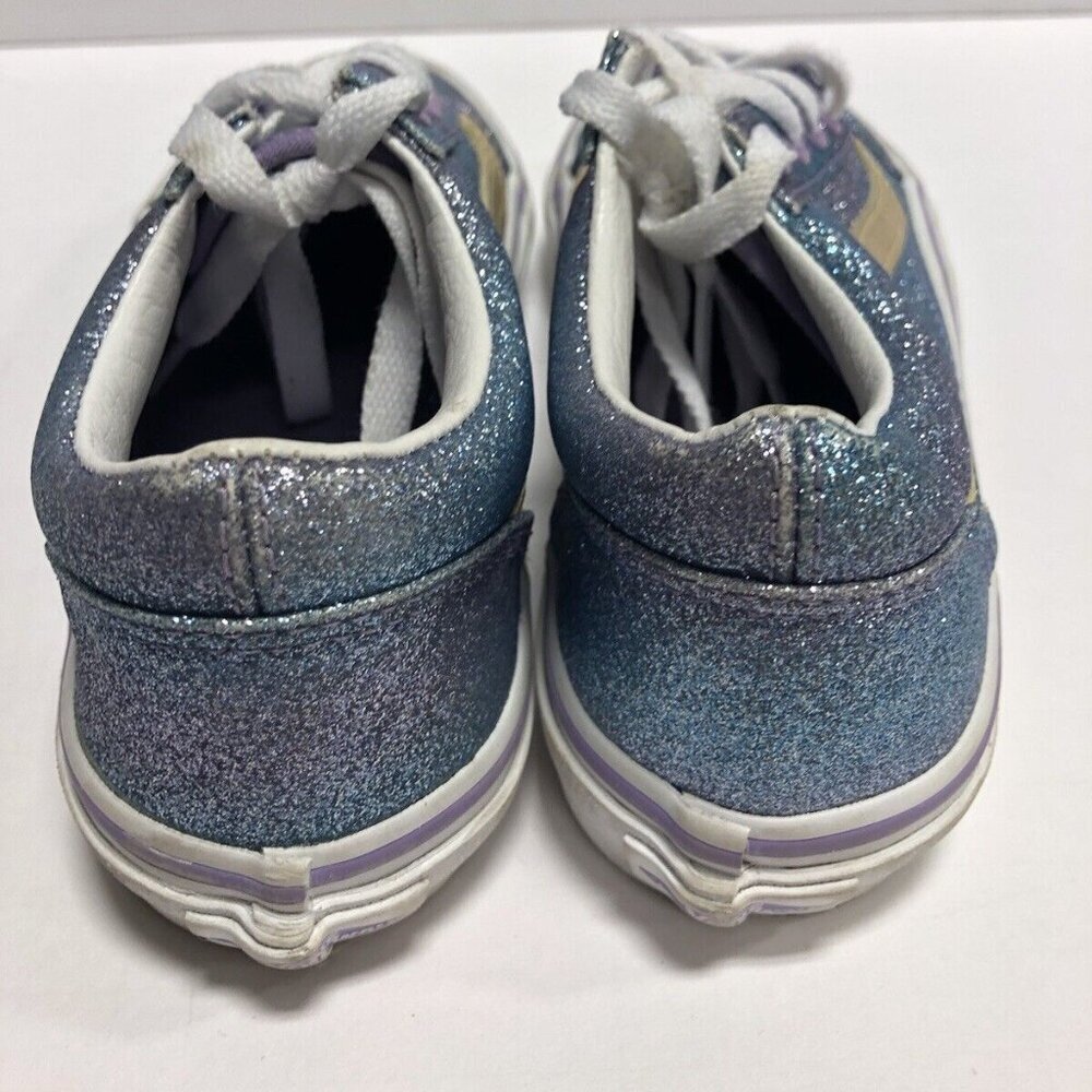 Vans Little Kids’ Old Skool Ombre Glitter Sneakers, Size 1M - Picture 5 of 6